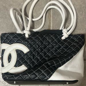 Chanel cambon tote bag faux